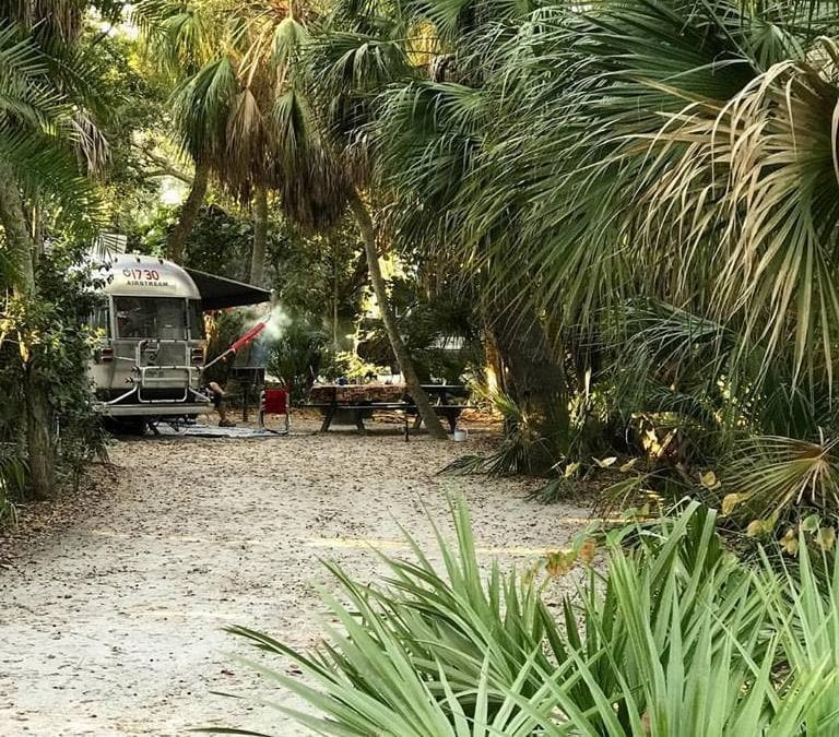 Fort De Soto Campground near St. Petersburg, Florida