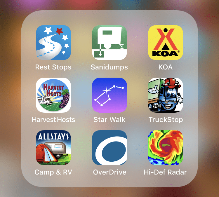 The Best RV Travel Apps