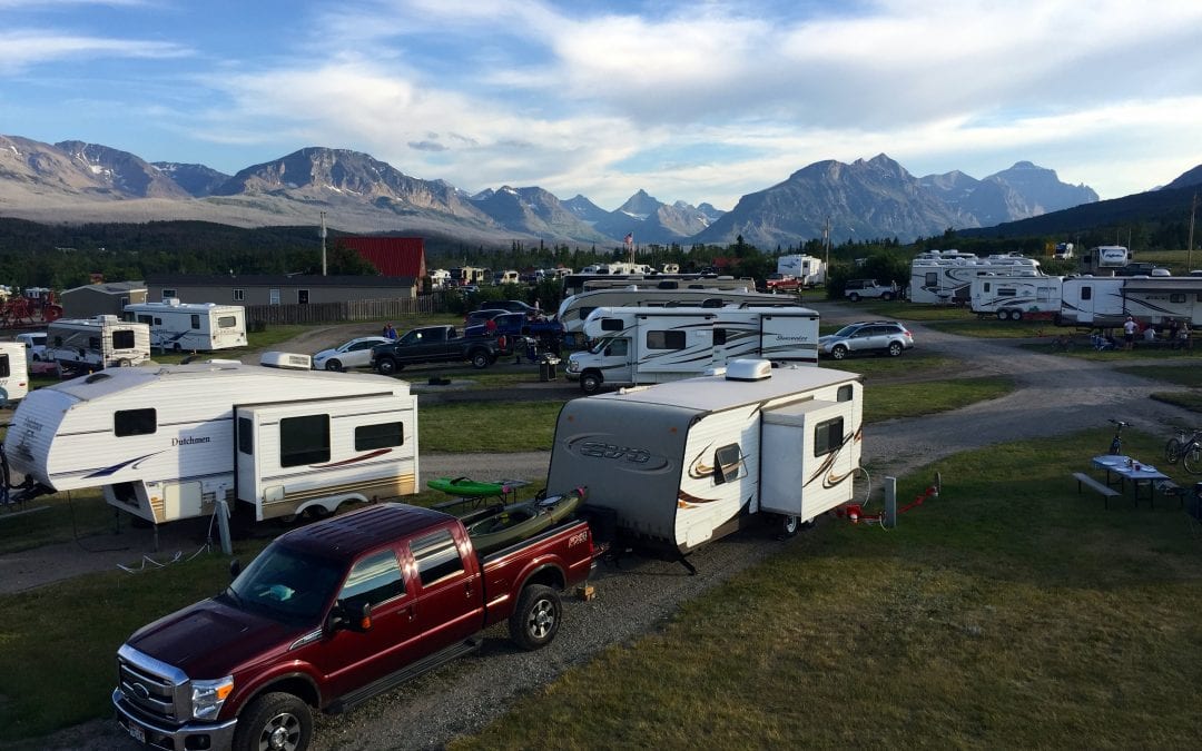 Campground Review #125 St. Mary/East Glacier KOA near Glacier National Park, Montana